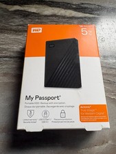 Western Digital My Passport 5TB Black - Model WXK2D3DLNZ0 picture