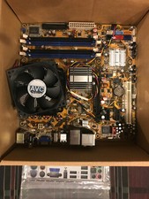 HP 5189-2129 ASUS IPIBL-LA Motherboard+2.33GHz Intel Core2 Duo CPU+I/O PLATE+2GB picture