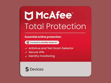 McAfee Total Protection 5-Device: 1-Year Subscription picture