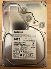 Toshiba Performance X300 10TB CMR 256MB cache, 7200rpm SATA HARD DRIVE - NEW picture