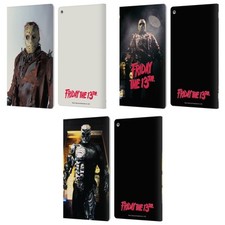 OFFICIAL FRIDAY THE 13TH: JASON X GRAPHICS LEATHER BOOK CASE FOR AMAZON FIRE picture