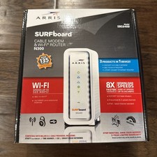 Arris SURFboard N300  SBG6400 DOCSIS 3.0 Modem Wifi Router - Openbox picture