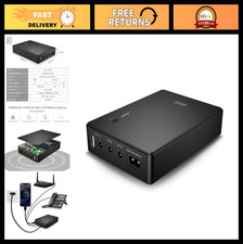 Mini UPS Battery Backup Power Supply for Router, Modem, Security Camera - AC USB picture