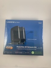 Cisco Linksys PLK300 200Mbps POWERLINE AV NETWORK KIT NEW Sealed in Box picture