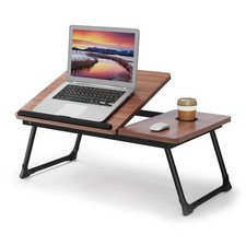 DESTINYGEARS Adjustable & Portable Lap Desk for Laptop - Folding Bed Tray for... picture