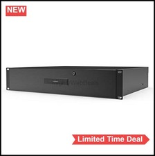 Rack Mount Drawer 2U 19 Inch Aluminum Faceplate Steel Enclosure with Lock Keys picture