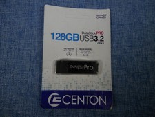 Centon DataStick Pro USB 3.0 Flash Drive - 128GB, Black, S1-U3P6-128G - New picture