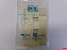 Qty=2: ICC P/N IC107F02IV 2 Port Face Communication Circuit Accessory Ivory picture
