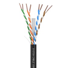 Syston Cat 6A+ Bulk Ethernet Cable 750 MHz 23 AWG UTP Copper Wire CMR 20ft-100ft picture