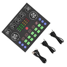 1set V8S Sound Card Live Streaming Appliance Microphone Audio Card Equipment picture