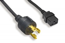 SF Cable 8ft NEMA L6-30P to C19 Power Cord 12AWG 20A 250V picture