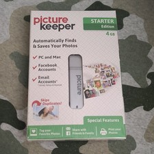Picture Keeper Starter Edition 4GB White USB Flash Drive PC/Mac, Skips Duplicat… picture