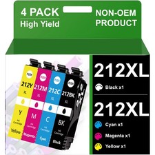 T212 212XL Ink Cartridges Compatible for Epson Workforce XP-4100 4105 WF-2830 picture
