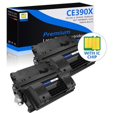 2PK CE390X 90X Toner Compatible with HP LaserJet M4555f M4555fskm M4555h M603xh picture