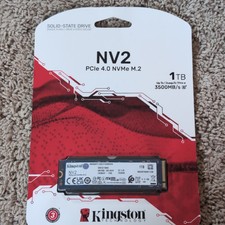 Kingston NV2 1TB PCIe 4.0 NVMe M.2 Internal SSD, Up to 3500MB/s picture