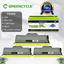 3PK TN360 TN-360 Toner Cartridge For Brother MFC-7320 MFC-7340 MFC-7345DN 7345N picture
