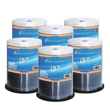 600 OQ 52x 80 min 700 MB CD-R Glossy White Inkjet HUB Printable OQCD52GWIP picture