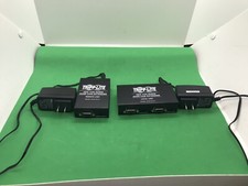Tripp-Lite VGA + Audio Over Cat5 Extender B130-101A-2. Remote & Local Units picture