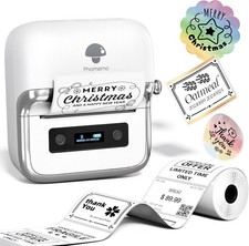 Phomemo M250 Label Maker Portable Thermal Printer Barcode Printer for Business picture