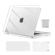 MOSISO Scratch-Resistant Case Compatible with MacBook Air 15 Crystal Clear  picture