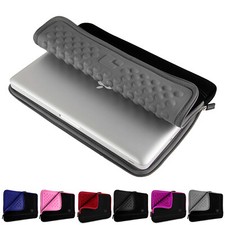 SumacLife Microsuede Padded Laptop Sleeve Case Bag For 13.3