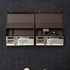2x Vintage Sharp PC-1500A Pocket Computer CE-150 Printer Cassette Interface Case picture