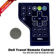 Lot X 2 DELL XPS M1330 M1530 M1770 Windows Media Travel IR Remote Control NU853 picture