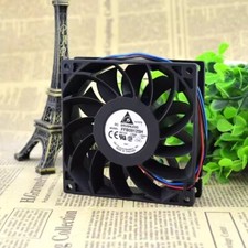 Delta FFB0912SH 9025 DC12V 1.04A 9CM 3-Wire Dual Ball Cooling Fan picture