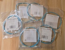 LOT OF 6 NEW Belkin 1M OM3 LC/LC Multimode Duplex Fiber Cable F2F402LL-01M-G picture