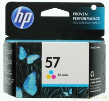 HP 57 Color Ink Cartridge NEW GENUINE EXP 12/2018 picture