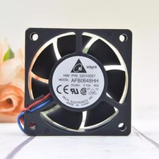 Delta AFB0648HH-R00 6025 DC48V 0.10A 6CM 3-Wire Silent Cooling Fan picture