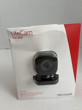 Microsoft LifeCam VX-800 USB 2.0 Webcam Built-In Mic Manual Focus Black 30fps picture