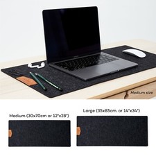 Natural Soft Wool Felt Desk Mat, Desk Pad 21