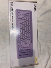 North Full Size Wireless Keyboard  Lavender picture