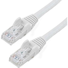 STARTECH N6PATCH125WH 125ft CAT6 Ethernet Cable - White Snagless picture