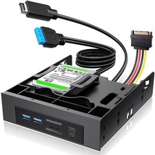 All-in-One Front Panel USB Hub & Card Reader picture