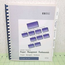 Hewlett Packard: Project Manager's Handbook (1996) - HP Internal Use -... picture
