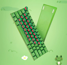 Creativity Little Frog Keyboard Peripherals Keyboard Cute Green 3D Keyboard Gift picture