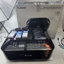 Canon PIXMA MX922 Wireless All-in-One Printer w/ Box, Ink, USB Cable & CD Tested picture