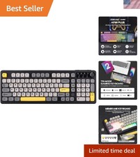 Ergonomic AJAZZ AF98 Plus Keyboard - 97 Keys with Adjustable Stand & Volume Knob picture