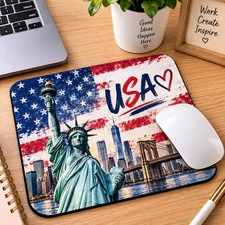 Multicolor Non-Slip Mouse Pad 9.2 x 7.7 in picture