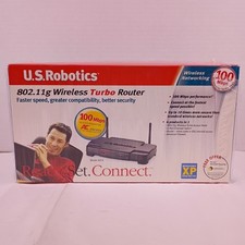 U.S.Robotics 802.11g Wireless Turbo Router 100 Mbps USR8054 New in Box picture