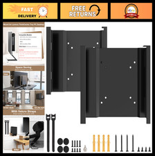 2 Pack VESA Mount Bracket for Mini PC & Lenovo Tiny Desktops - Wall/Under Desk picture