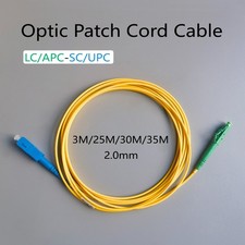 Fiber Patch Cord LC/APC-SC/UPC 3M/25M/30M/35M 2.0mm FTTH G657A1 Simplex Mode picture