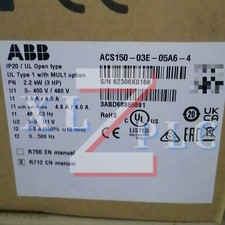1PCS New ABB ACS150-03E-05A6-4 Frequency Converter In Box* picture