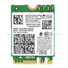 For THINKPAD T440,X240S, X230S's Intel 7260NGW Dual Band Wireless-AC WLAN Card picture