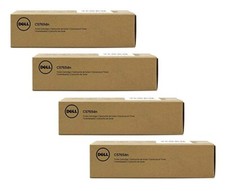 4 x Genuine Toner DELL C5765dn C5765cdn / 9MHWD T5P23 KDPKJ 4DKY8 High Capacity picture