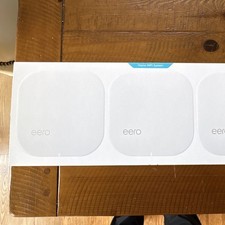 eero Mesh WiFi Router 3-Pack Dual-Band Bluetooth Smart 300Mbps White A010001 picture