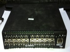 Qlogic SANbox 1400 series Model: 1404 w/10x Finisar 4GBps SFP FTLF8524P2BNL picture