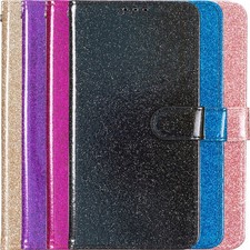 Glitter Bling Card Wallet Cover Case For A50 A21S A41 A10 A6 A30 A20 Note 20 picture